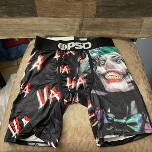 PSD Mens Joker Boxer Briefs DC Comics HA HA Graphic Underwear Small P45-S New